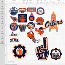 Edmonton Oilers Logo, Edmonton Oilers Logo Png, Oilers Emblem, Oilers Hockey Logo
