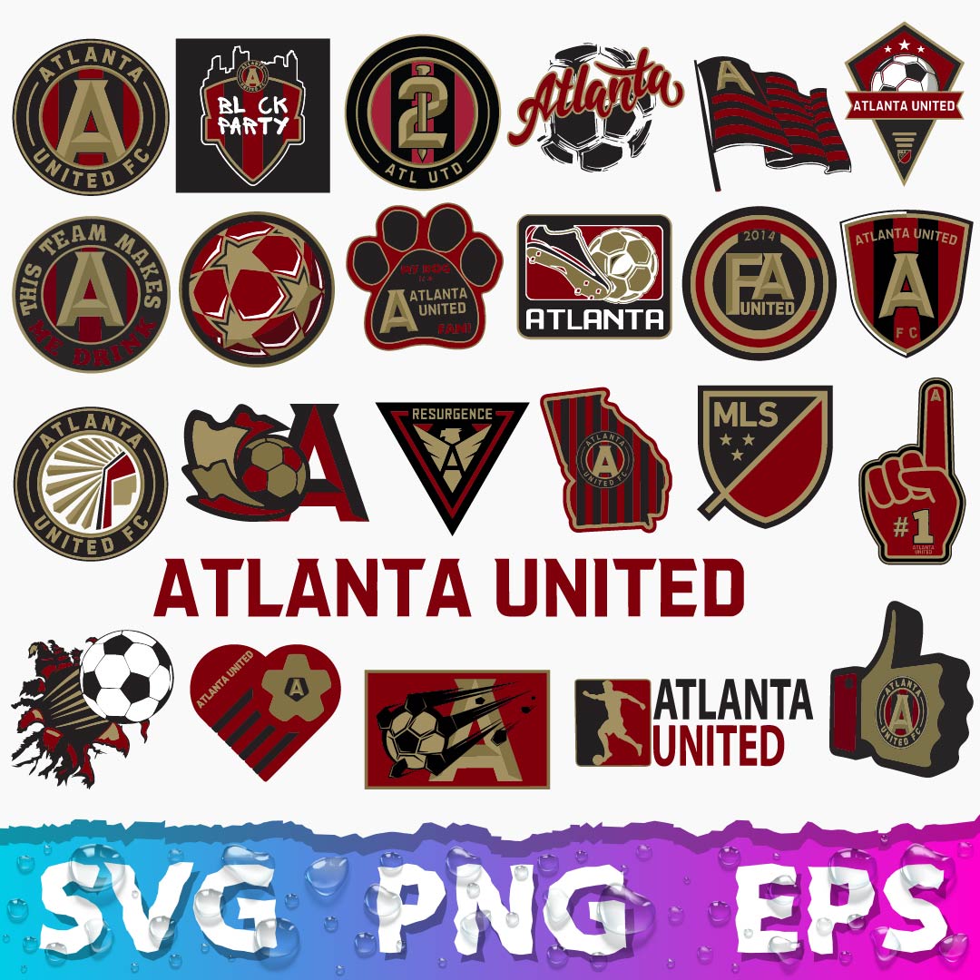 Atlanta United Logo Svg, Mls Atlanta United, Atlanta United Fc, Atlanta United Logo Png