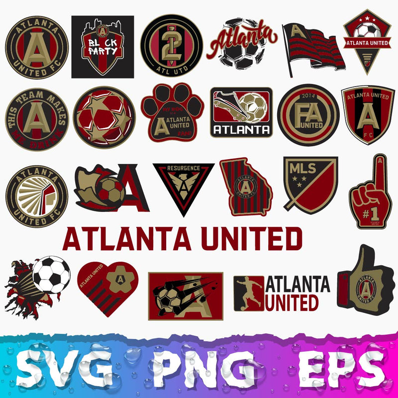 Atlanta United Logo Svg, Mls Atlanta United, Atlanta United Fc, Atlanta United Logo Png