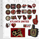 Atlanta United Logo Svg, Mls Atlanta United, Atlanta United Fc, Atlanta United Logo Png