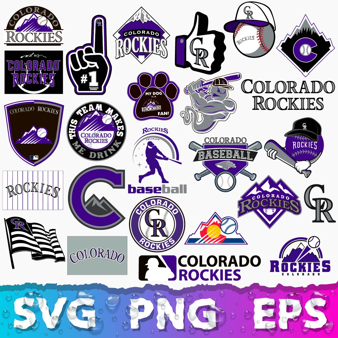 Colorado Rockies Logo SVG, Colorado Rockies PNG Logo Transparent