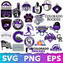 Colorado Rockies Logo SVG, Colorado Rockies PNG Logo Transparent