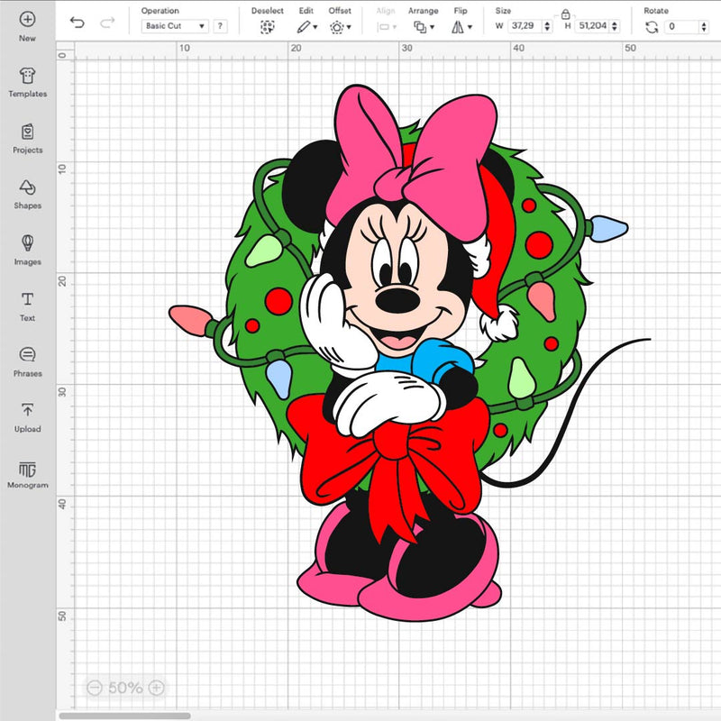 Minnie Mouse Christmas, Disney Christmas Clipart, Disney Christmas Svg, Disney Christmas Designs