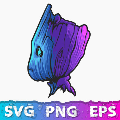 Groot Svg, Groot Vector, I Am Groot Svg, Groot Png, Groot Silhouette, Groot Cricut