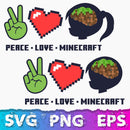 Minecraft Svg, Cricut Minecraft Svg, Minecraft Vector, Minecraft Birthday Svg, Minecraft Svg Images