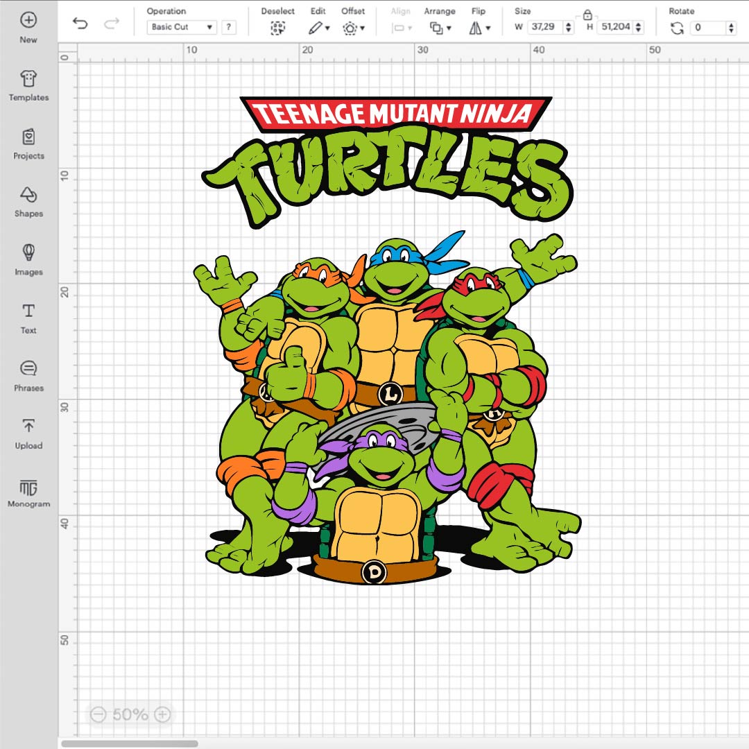 Ninja Turtle Svg, Ninja Turtles Png, Teenage Mutant Ninja Turtle Svg, Ninja Turtle SVG for Cricut, Silhouette Vector Cut Files