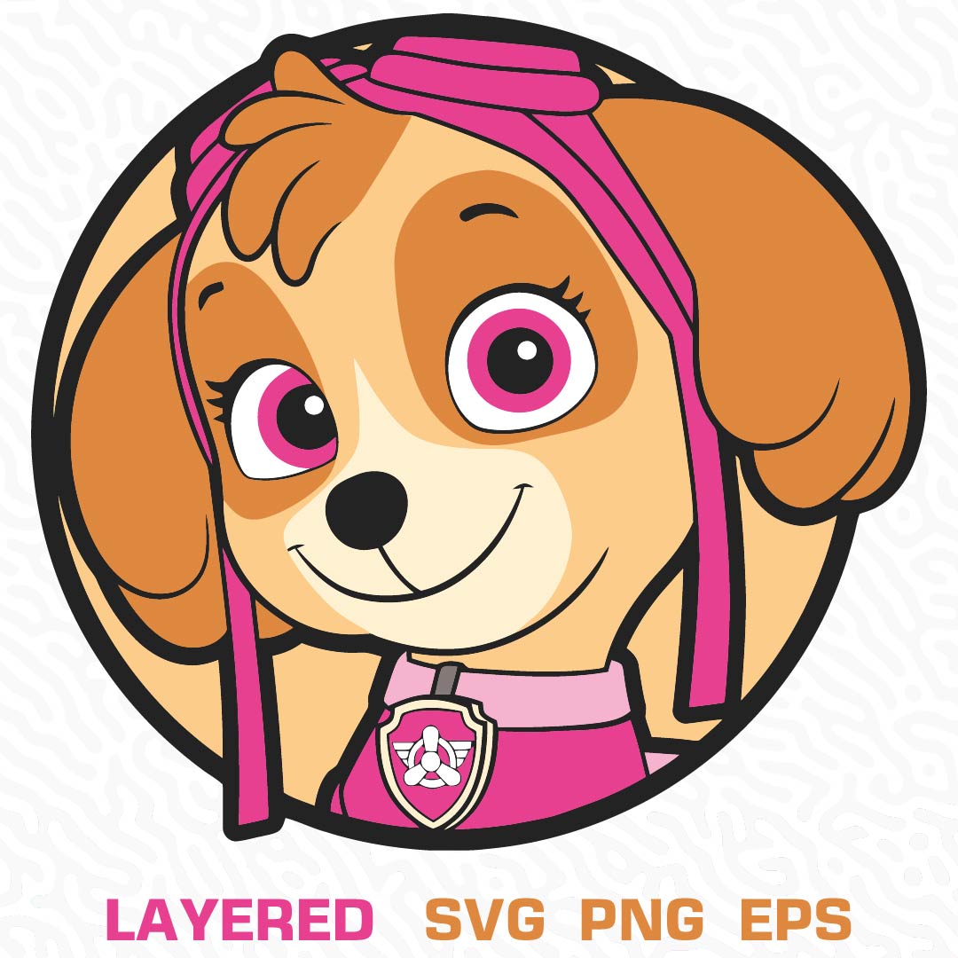 Skye Paw Patrol Svg, Paw Patrol Svg, Paw Patrol Skye Png, Paw Patrol Skye Svg, Skye Paw Patrol Png