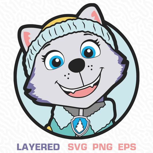 Everest Paw Patrol Png, Paw Patrol Svg, Paw Patrol Png, Paw Patrol Everest Png