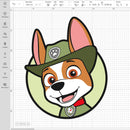 Paw Patrol Svg, Paw Patrol Tracker Png, Paw Patrol Birthday Svg, Paw Patrol Png