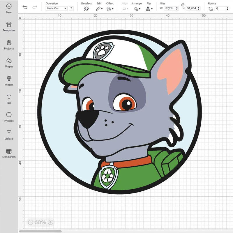 Rocky Paw Patrol Svg