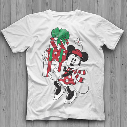 Minnie Mouse Christmas Svg, Minnie Mouse Svg