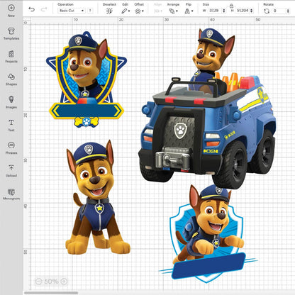 Chase Paw Patrol Clipart, Chase Paw Patrol Png, Paw Patrol Clipart, Chase Png, Paw Patrol Transparent Background