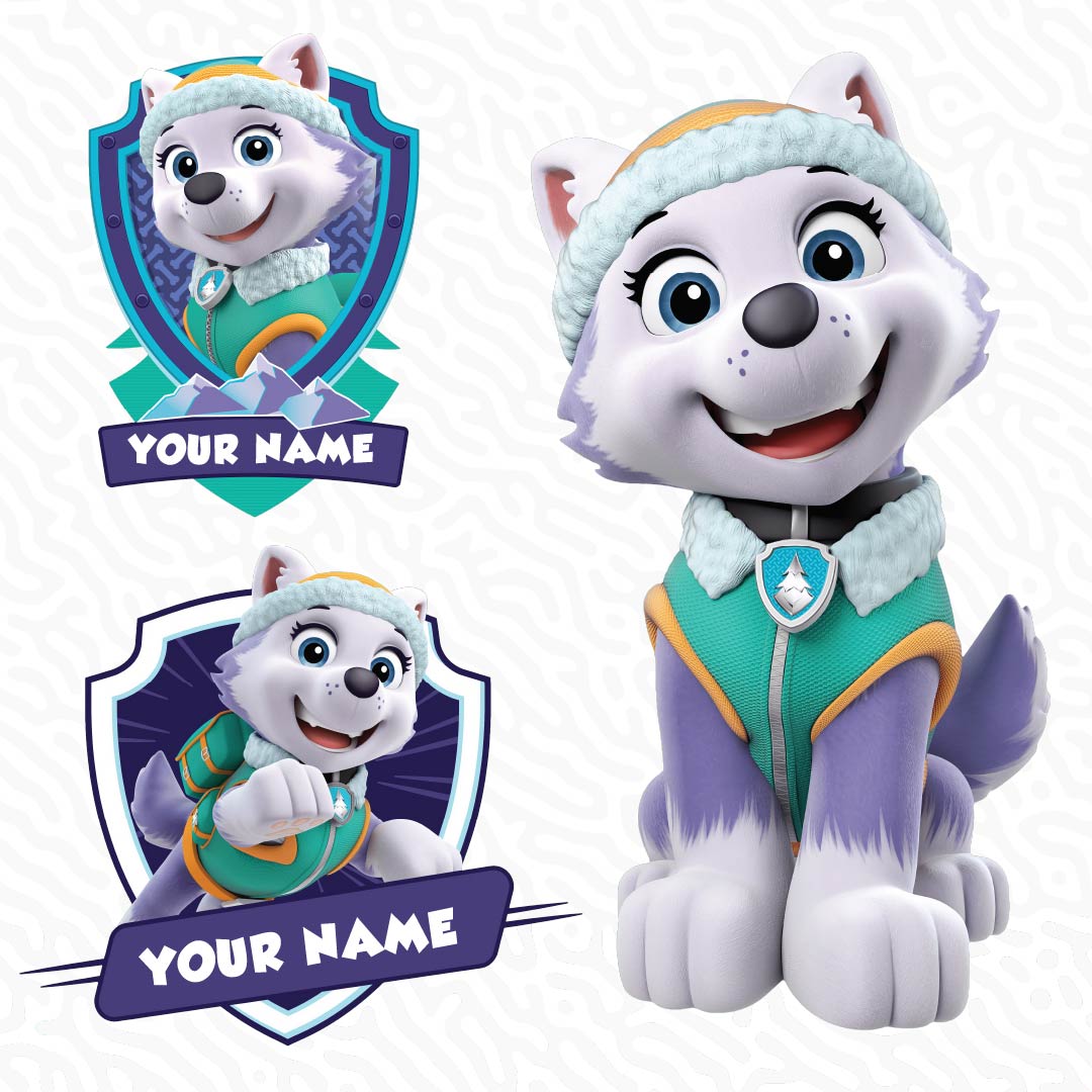 Everest Paw Patrol Png, Everest Paw Patrol Birthday Png