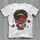 Hello Kitty Afro Mom SVG, Hello Kitty Afro SVG