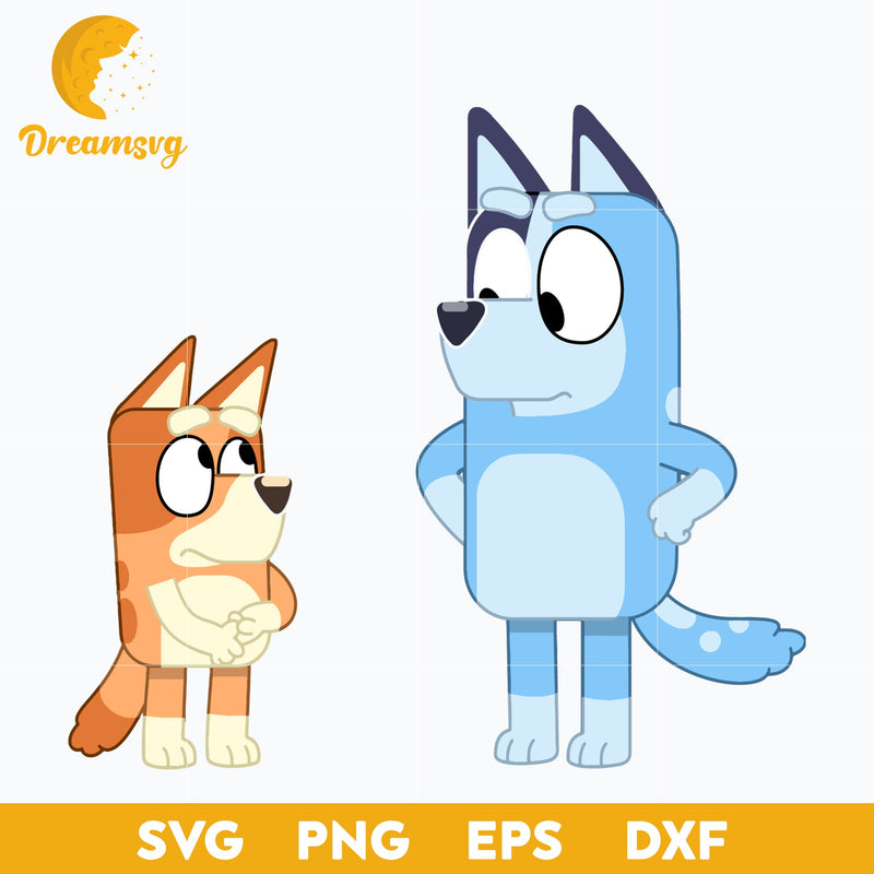 Bingo Svg, Bluey Svg, Bluey character svg, Bluey Cartoon svg, cartoon svg, png, dxf, eps digital file.