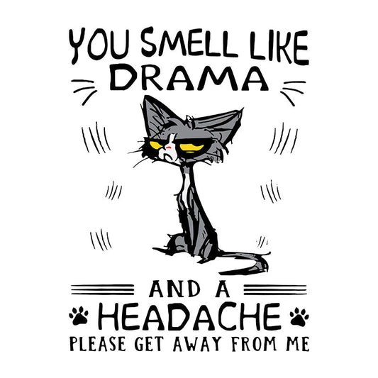 Black cat you smell svg, png, dxf, eps digital file FN11062112