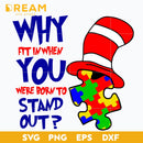Dr seuss svg,png,dxf, Dr seuss clipart, Cat In The Hat svg, Dr Seuss Hat, Green Eggs And Ham, Dr Seuss for Teachers, dr seuss quotes svg DR23022117