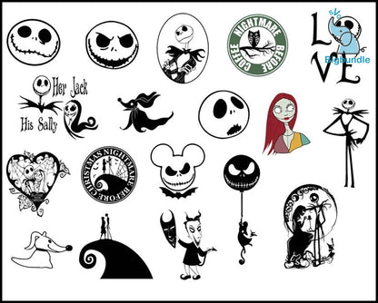 1800+ Horror Movies SVG Bundle, Bundle svg, eps, png, dxf