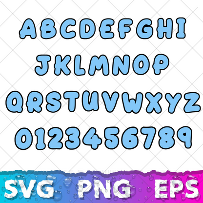 Bluey SVG & PNG Bundle - 850+ Bluey Family Clipart for Cricut & Silhouette, Sublimation, Stickers, Instant Download, Tshirt | Mug, Decals