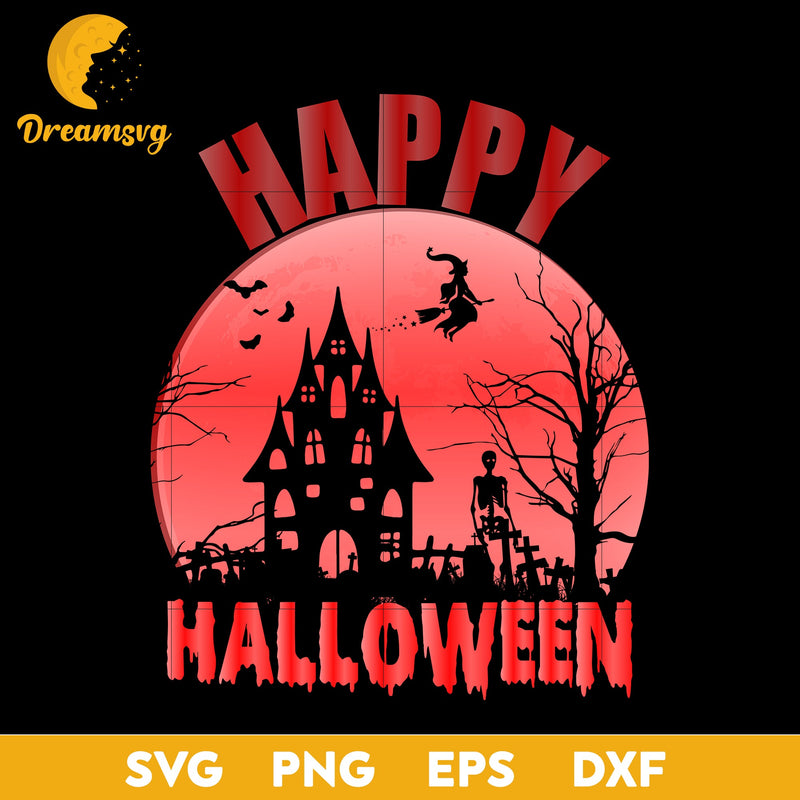 Happy halloween  svg, Halloween svg, png, dxf, eps digital file.