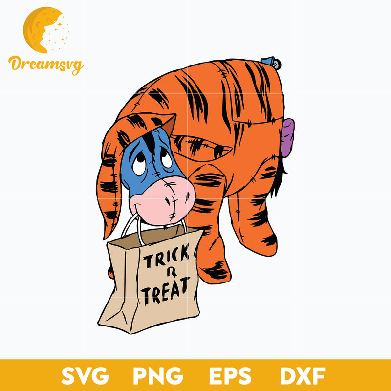 Eeyore Halloween Svg, Eeyore Svg, Winnie the Pooh, Halloween Svg, png, dxf, eps digital file.