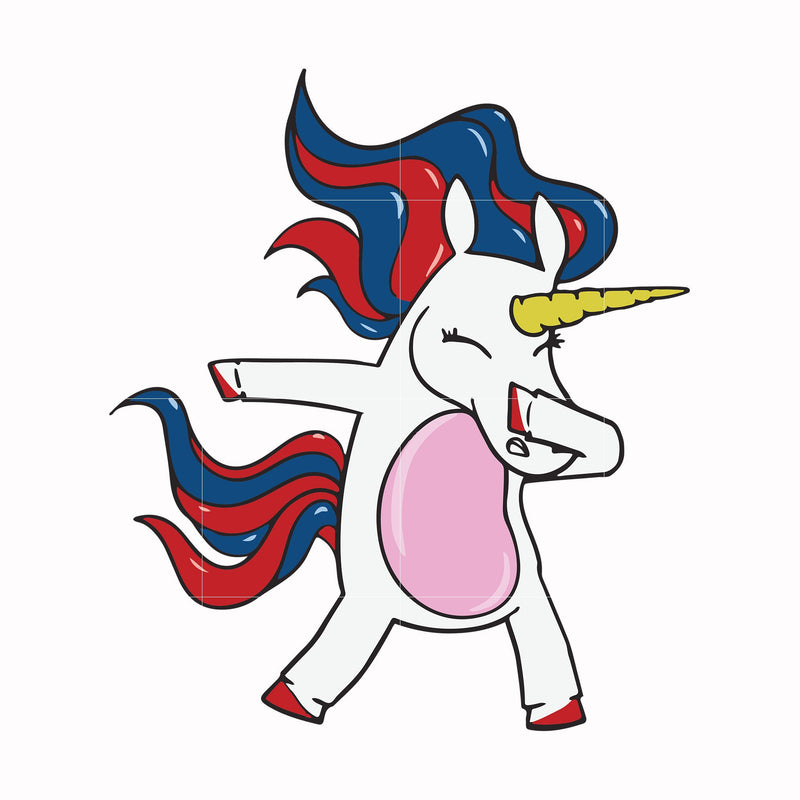 Dabbing unicorn svg, png, dxf, eps, digital file JULY0049