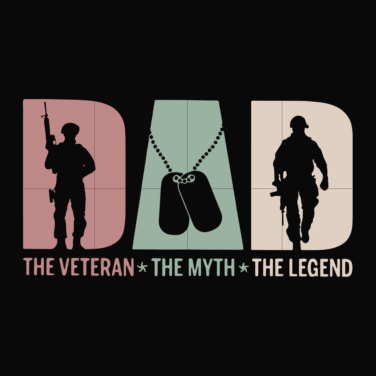 The veteran the myth the legend svg, png, dxf, eps, digital file FTD28