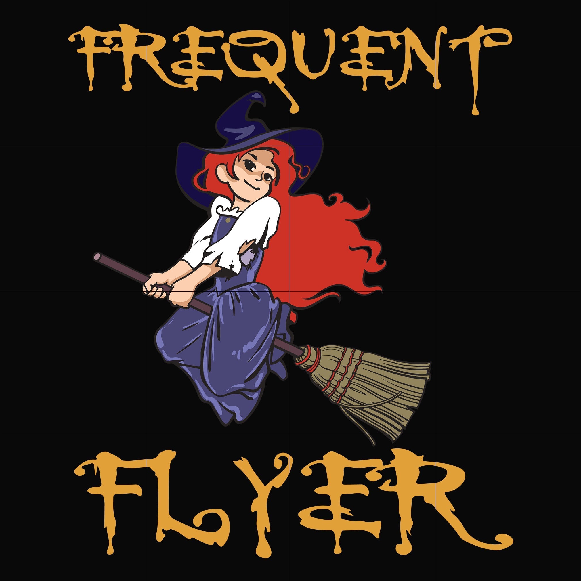 Prequent flyer svg, halloween svg, png, dxf, eps digital file HWL24072 ...