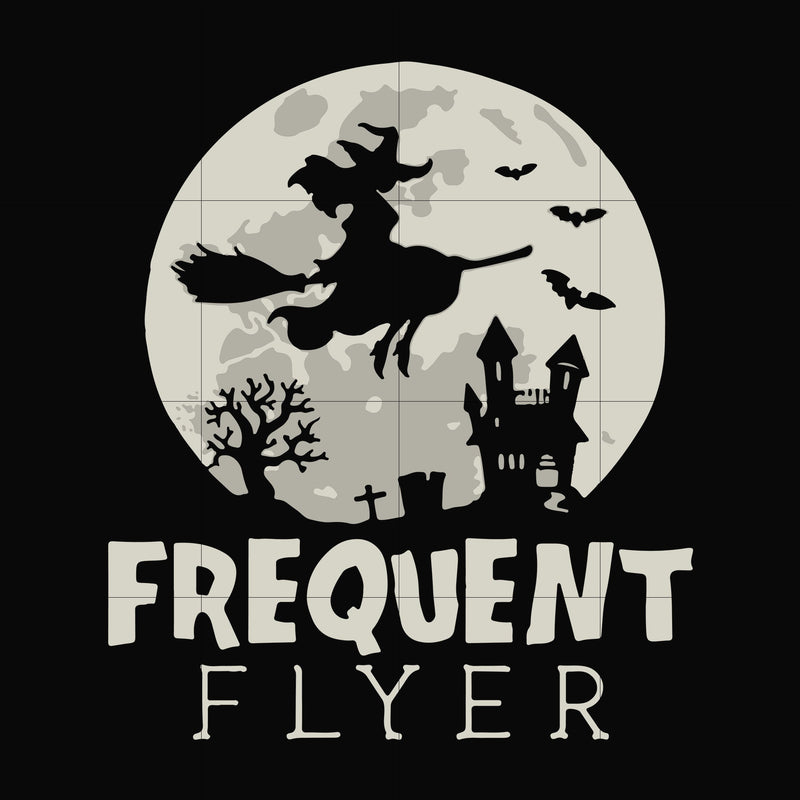 Prequent flyer svg, halloween svg, png, dxf, eps digital file HWL24072044