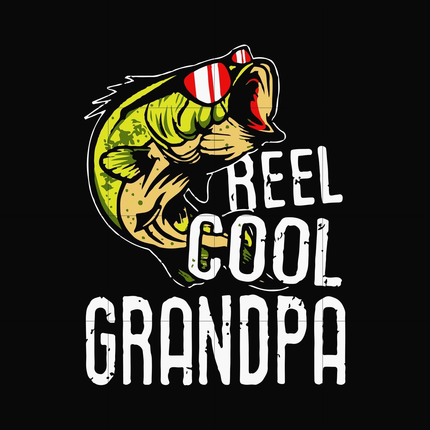 reel cool papa svg, png, dxf, eps, digital file FTD56