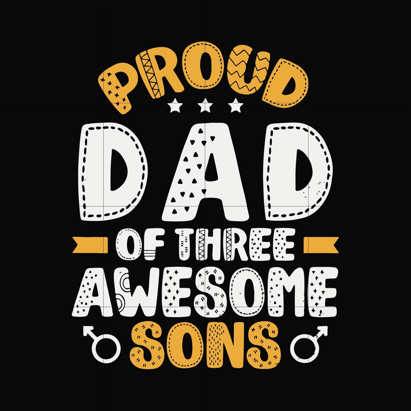 proud dad svg, png, dxf, eps, digital file FTD72