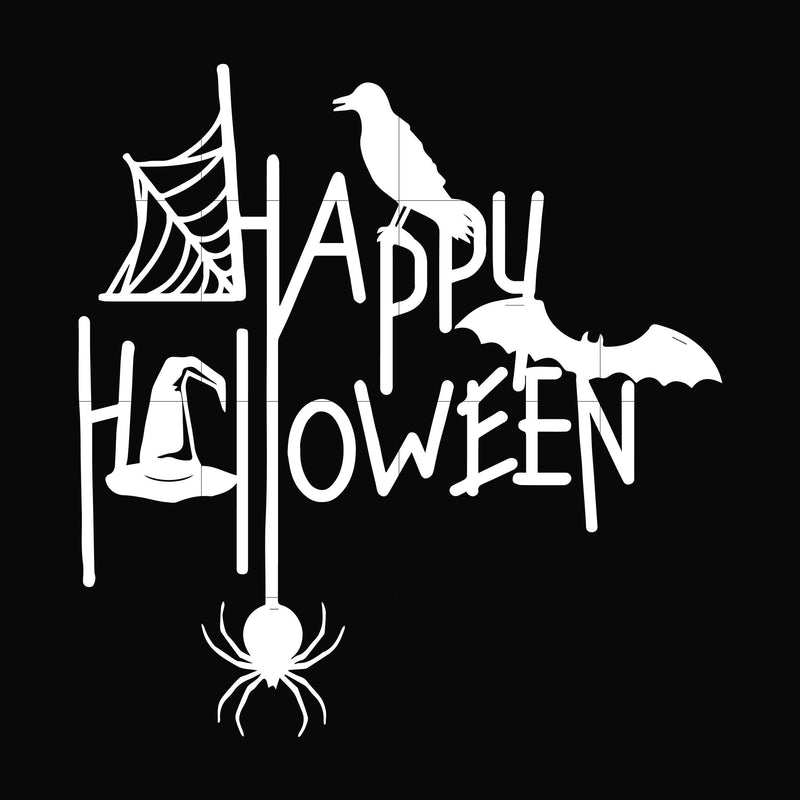 Happy Halloween svg, halloween svg, png, dxf, eps digital file HWL24072050