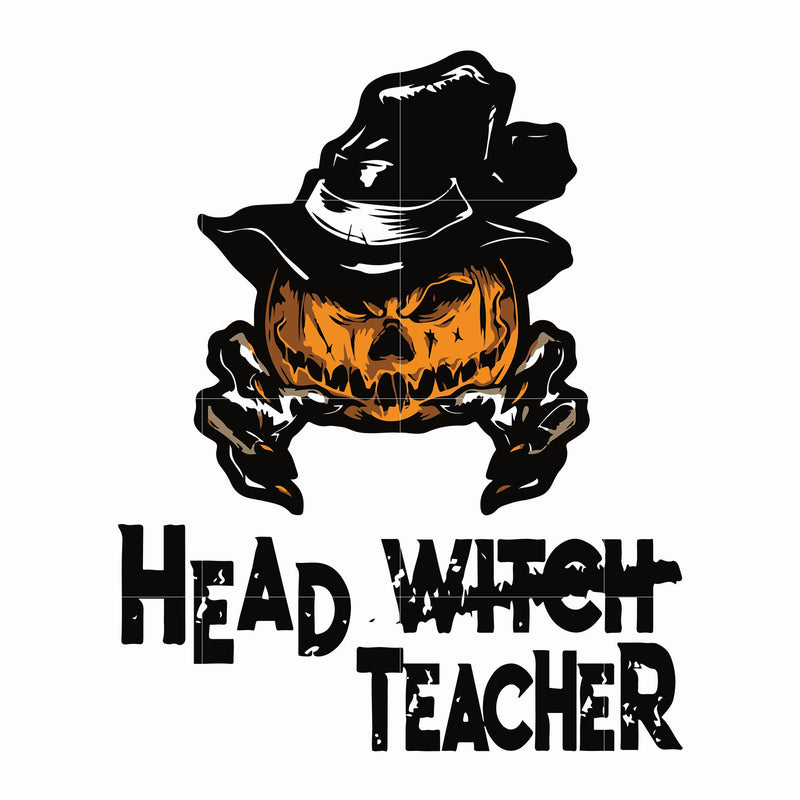 Head witch teacher svg, halloween svg, png, dxf, eps digital file HWL25072022