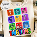 Inside Out 2 Feel All Your Emotions png bundle