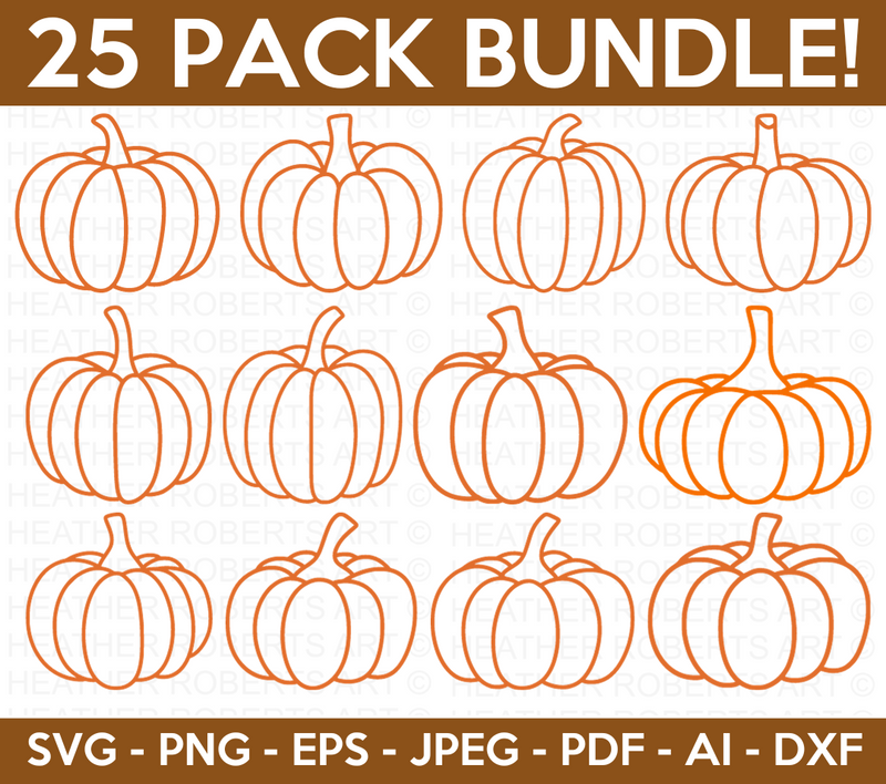 Pumpkin SVG Bundle