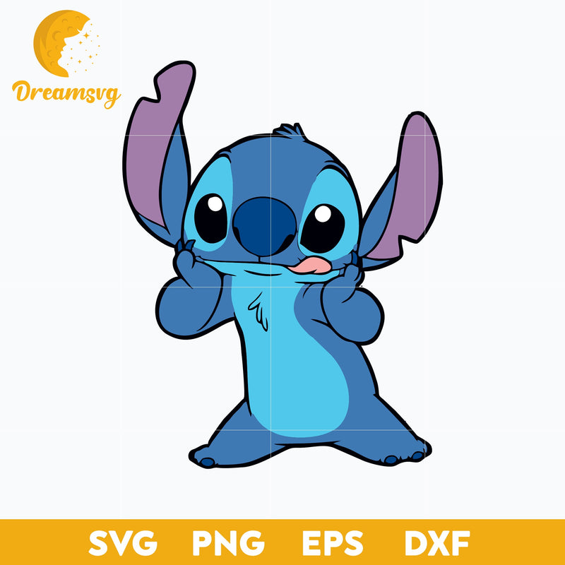 Stitch SVG, Lilo and Stitch SVG, Cartoon SVG, PNG, DXF, EPS Digital File