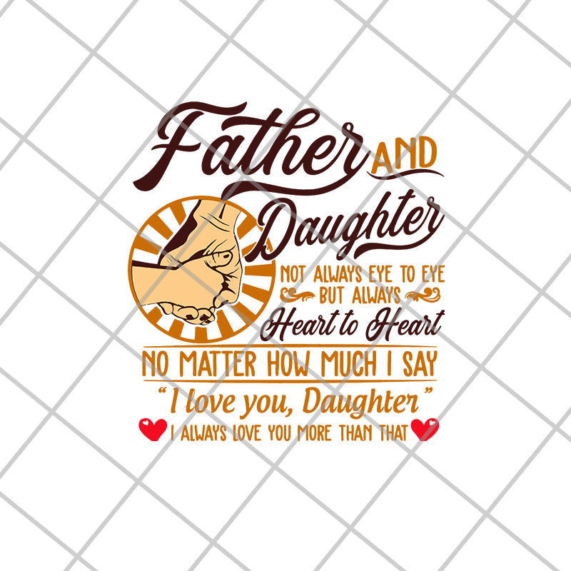 father and daughter svg, png, dxf, eps digital file FTD21052122