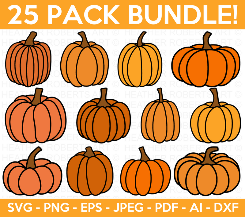 Pumpkin SVG Bundle