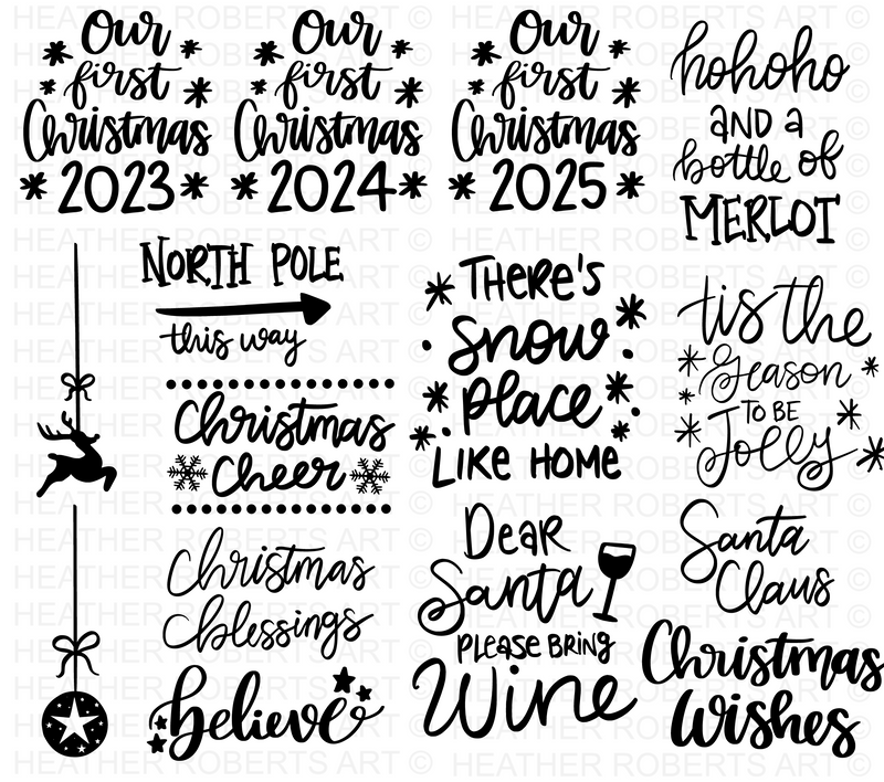 100 Christmas SVG Bundle