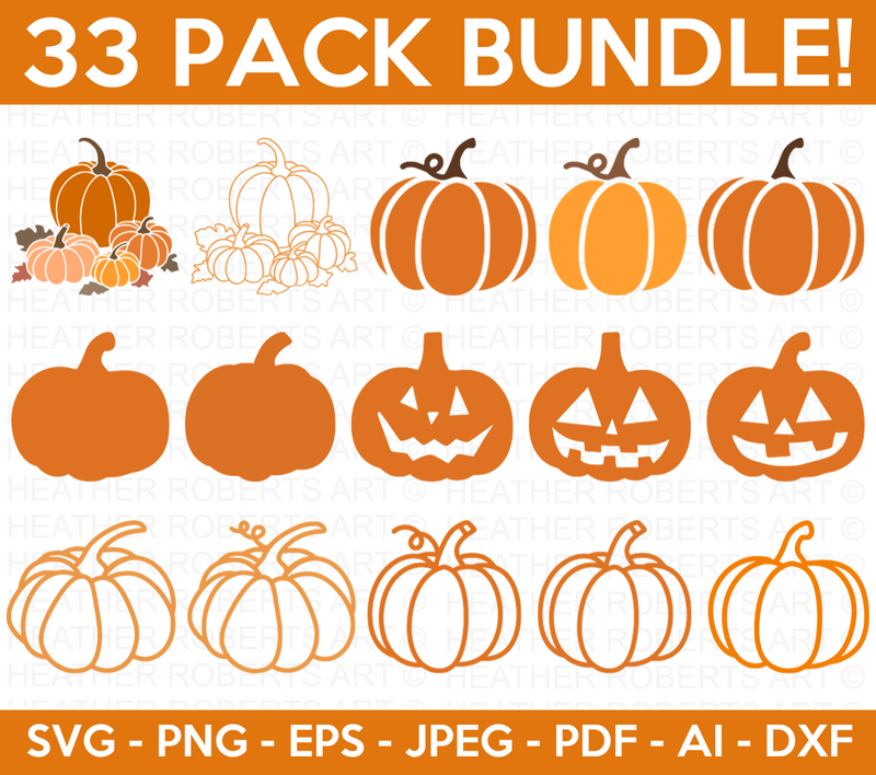 Pumpkin SVG Bundle