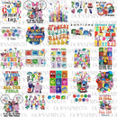 Inside Out 2 Character Png bundle, disney png, digital download