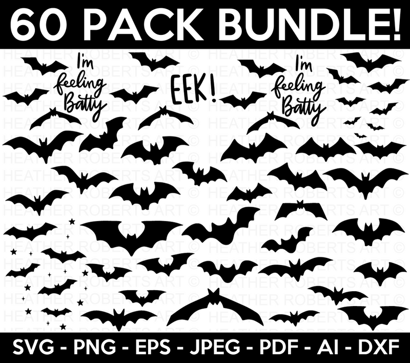 Bats SVG Bundle