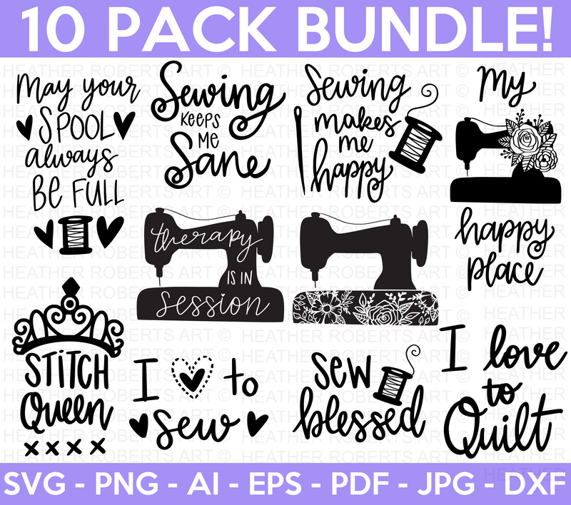 Sewing SVG Bundle