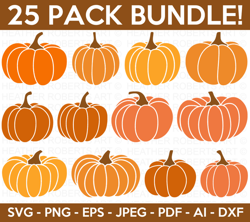 Pumpkin SVG Bundle