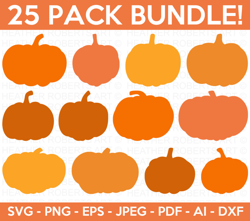 Pumpkin SVG Bundle