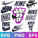 Custom Nike Logo SVG, Nike Cricut Designs, Nike Logo SVG Cut files, Nike Logo Vector Files