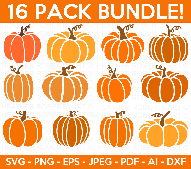 Pumpkin SVG Bundle