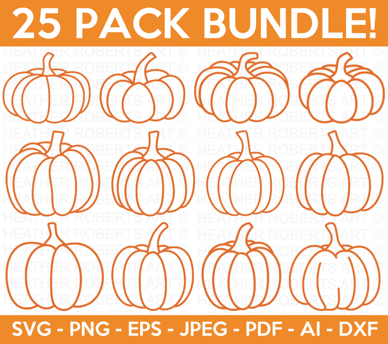 Pumpkin SVG Bundle