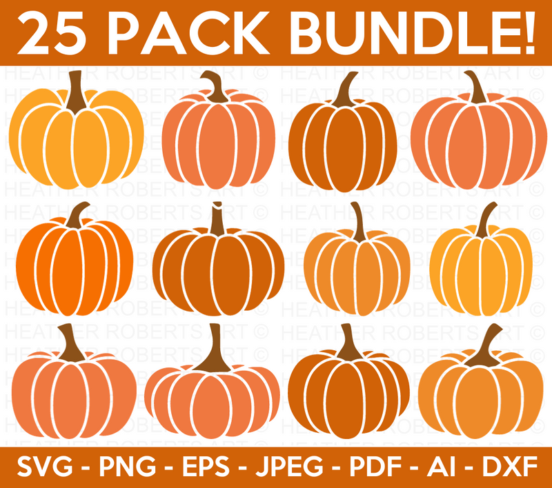 Pumpkin SVG Bundle