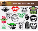 Baby Yoda Svg Bundle, Baby Yoda Svg, Baby Yoda Png, Baby Yoda Clipart, Baby Yoda Svg Cut files